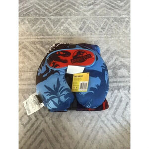 Jurassic Park Travel Set, 50" x 40" Throw,‎ Eye Mask, Neck Pillow, 3 Piece Set